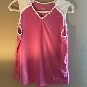 nike workout top size M